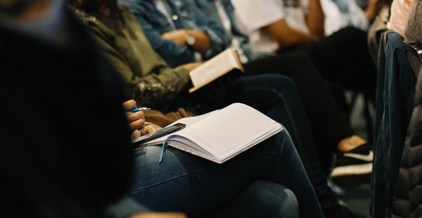 Audience at an event